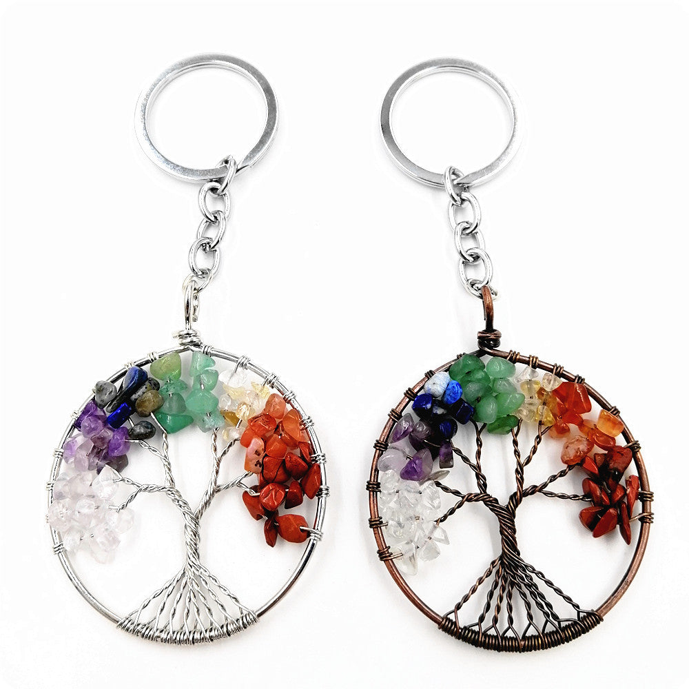Life Tree Fortune Tree Keychain