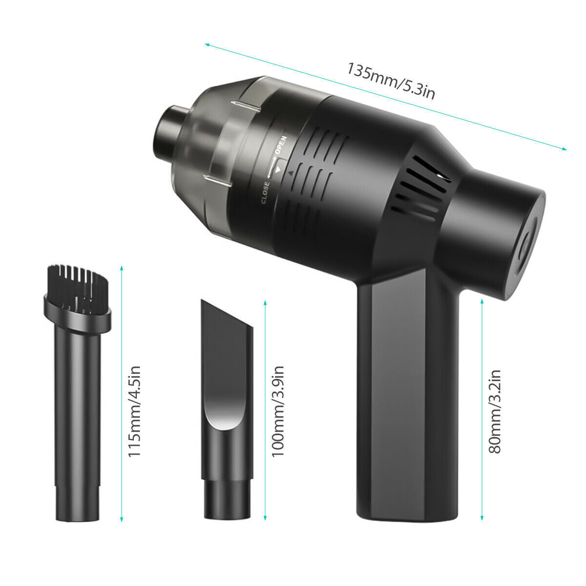 Rechargeable with Cleaning Gel Auto For Car Laptop PC Piano Pet Dust