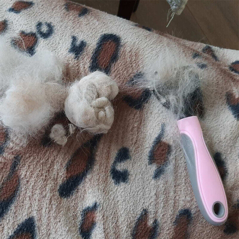 Grooming Brush For Pet Dog Cat Deshedding Tool Rake Comb Fur Remover Reduce 2-Side