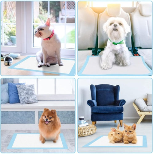 Puppy Training Trainer Train Pads Toilet Pee Wee Poo Dog Pet Cat Mats