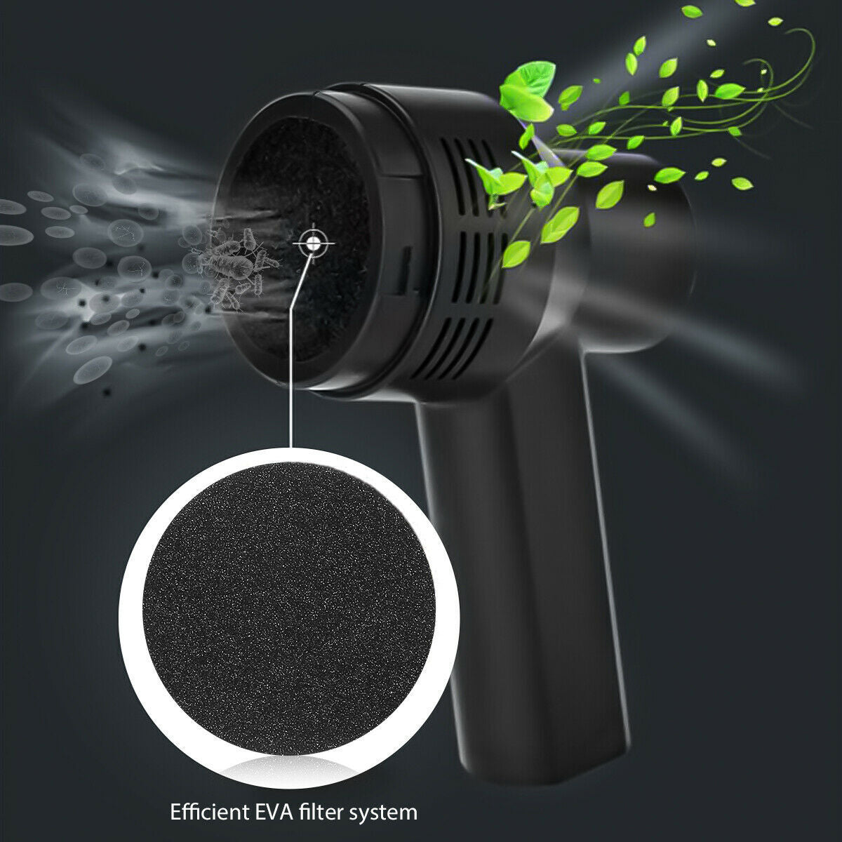 Rechargeable with Cleaning Gel Auto For Car Laptop PC Piano Pet Dust