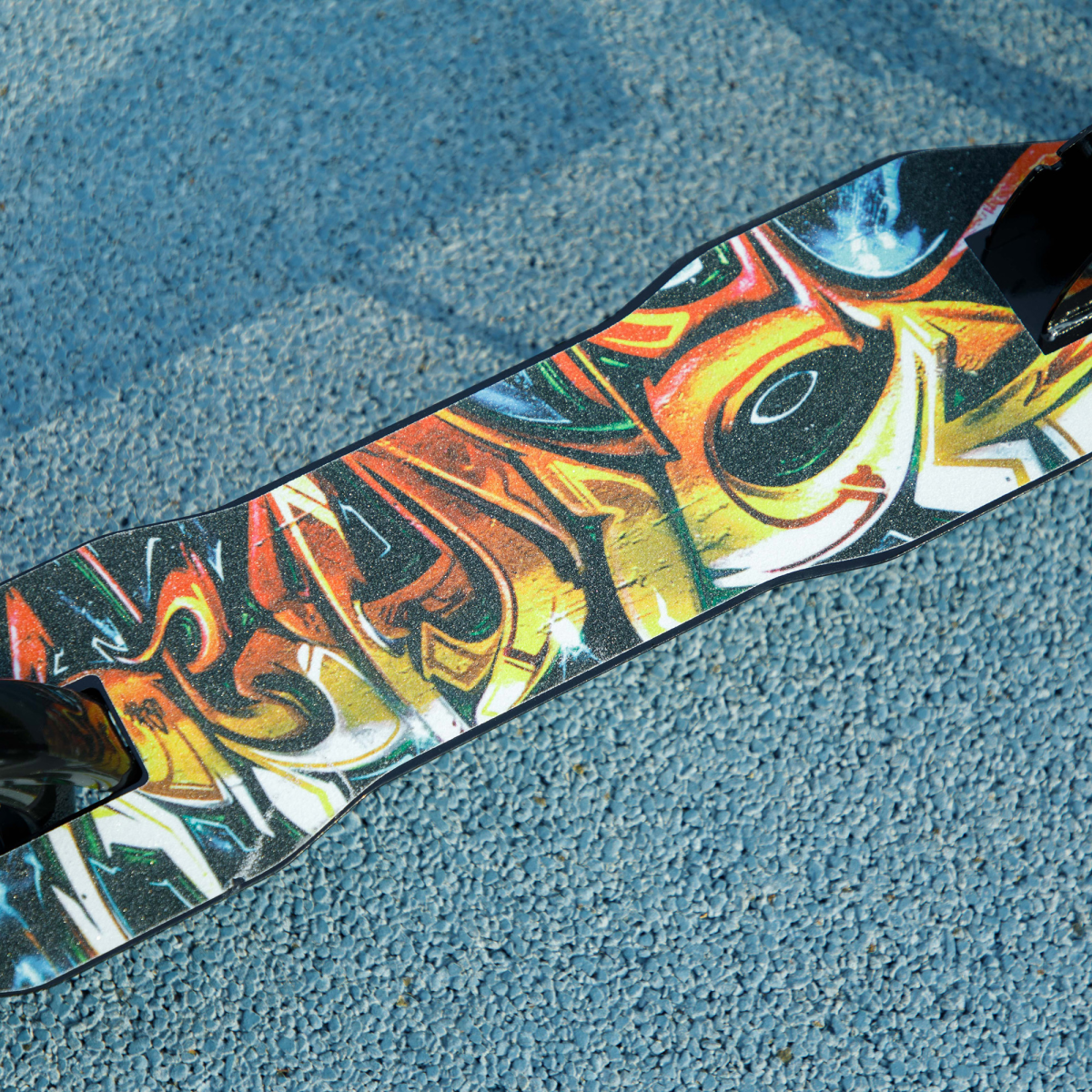 AIYAPLAY Kids Scooter, Foldable Kick Scooter w/ Adjustable Handlebar, Black