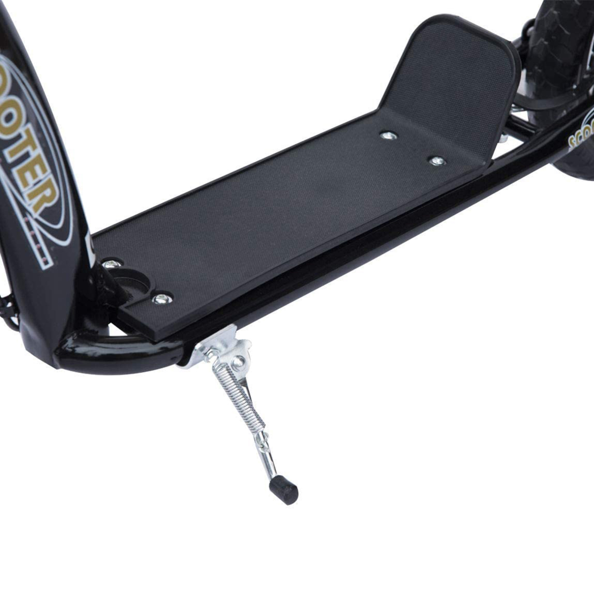 Push Scooter Teen Kids Stunt Bike Ride On with 12" EVA Tyres, Black HOMCOM