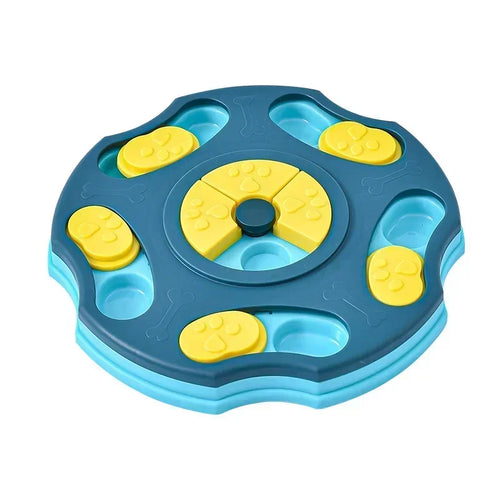 Puppy IQ Food Dispenser Slowly Eating NonSlip Bowl Pet Cat Dogs
