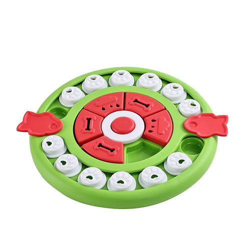 Puppy IQ Food Dispenser Slowly Eating NonSlip Bowl Pet Cat Dogs