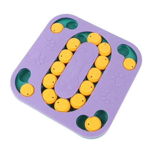Puppy IQ Food Dispenser Slowly Eating NonSlip Bowl Pet Cat Dogs