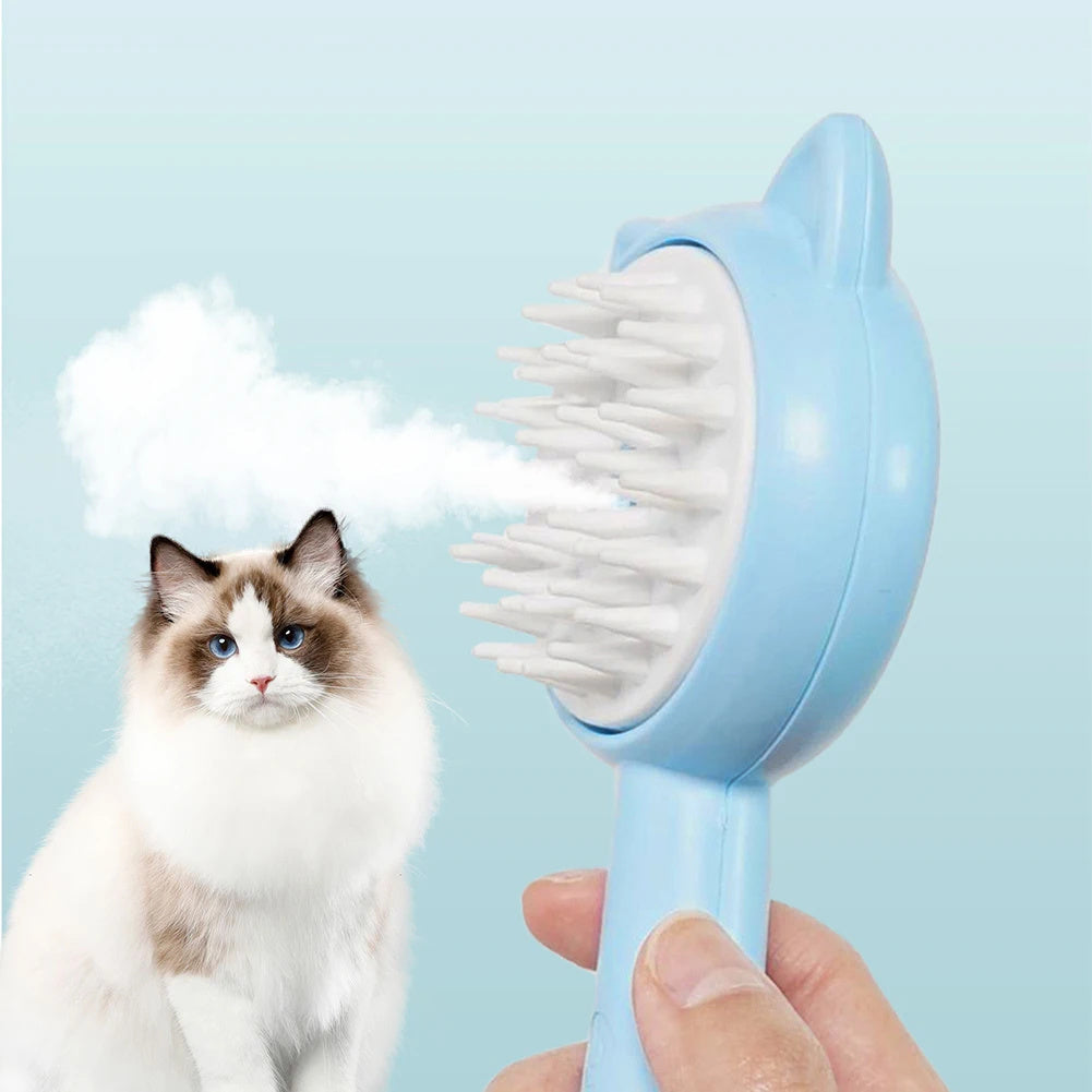 Rechargeable Self Cleaning Slicker Brush For Pets Dogs & Catsb Pet Products