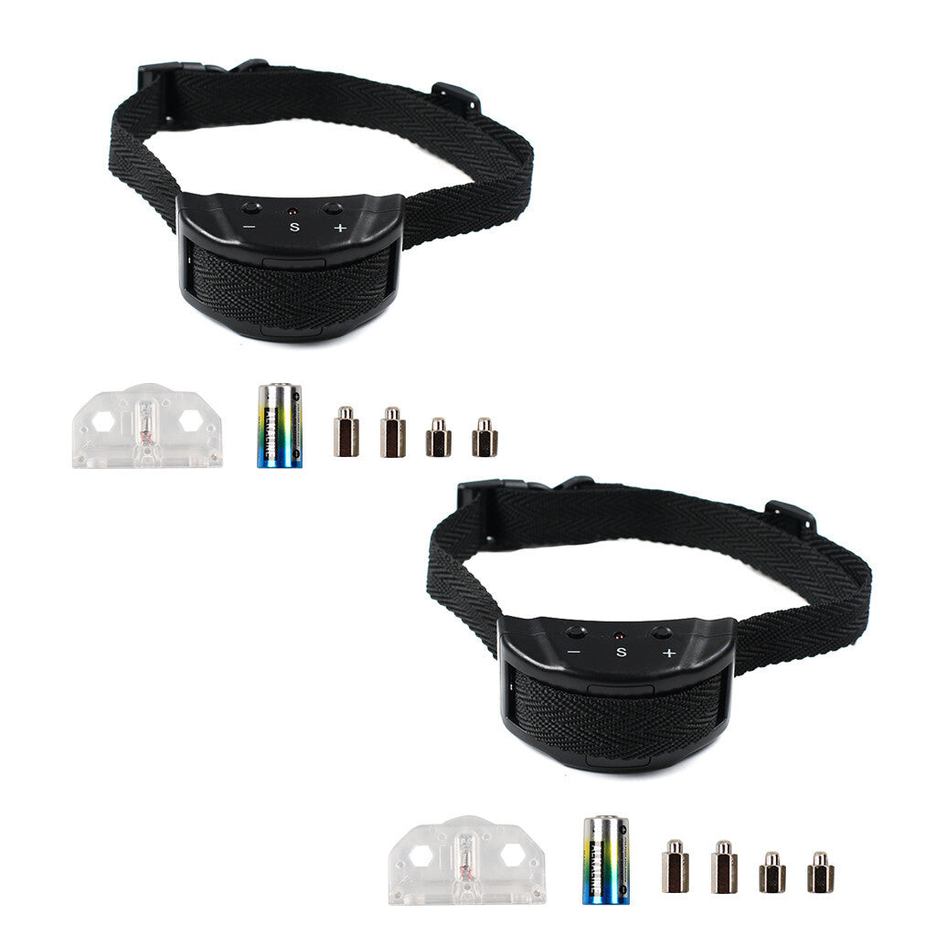 Dog Training Pet Collar Electric Anti E-Collar Shock Bark Barking Stop Control