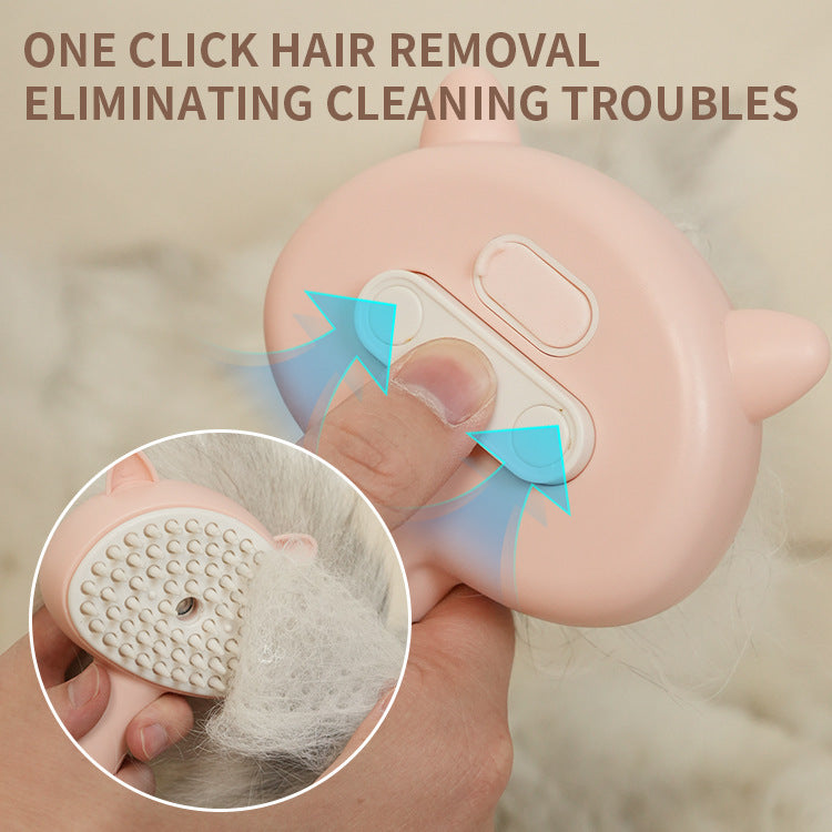 Rechargeable Self Cleaning Slicker Brush For Pets Dogs & Catsb Pet Products