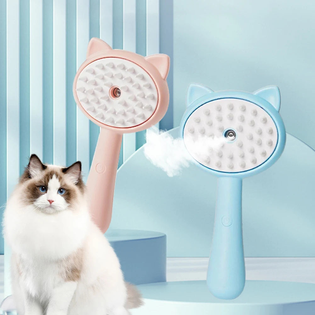 Rechargeable Self Cleaning Slicker Brush For Pets Dogs & Catsb Pet Products