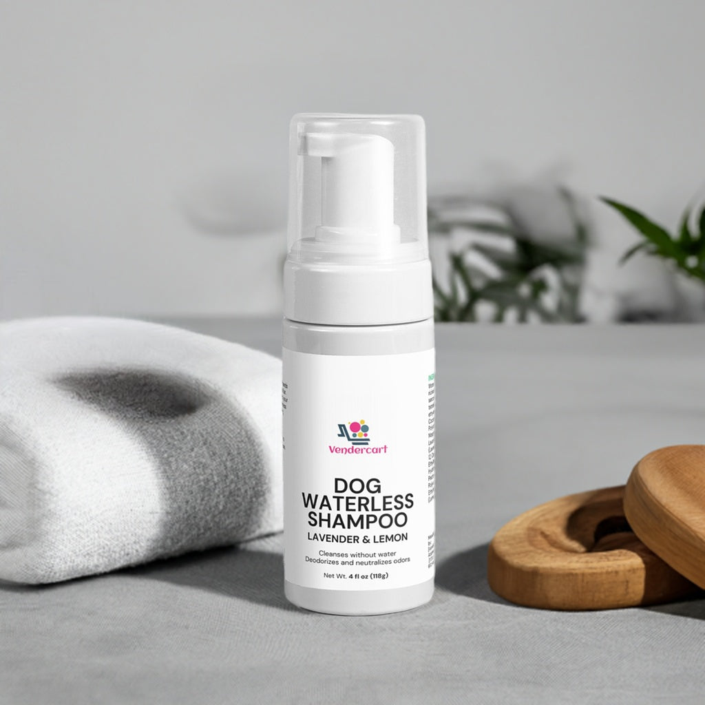 Dog Waterless Shampoo – Rinse-Free Grooming Spray for a Fresh Coat
