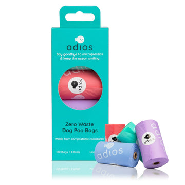 Adios Plastic Poo Bags - No Handles On A Roll