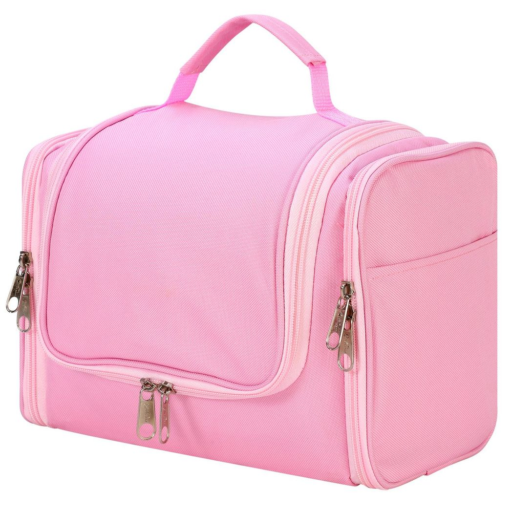 Vinsani Pink Toiletry Bag - Compact Travel Organizer 1010186