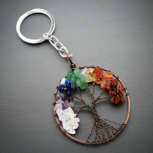 Life Tree Fortune Tree Keychain