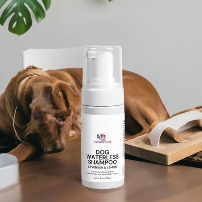 Dog Waterless Shampoo – Rinse-Free Grooming Spray for a Fresh Coat