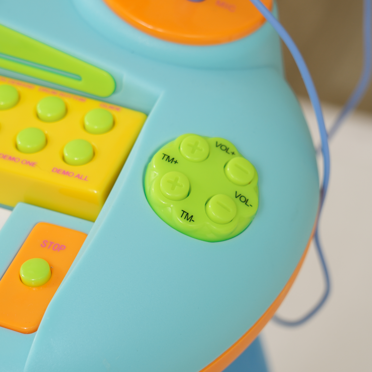 Kids Piano with Microphone, Record/Replay, LED Lights