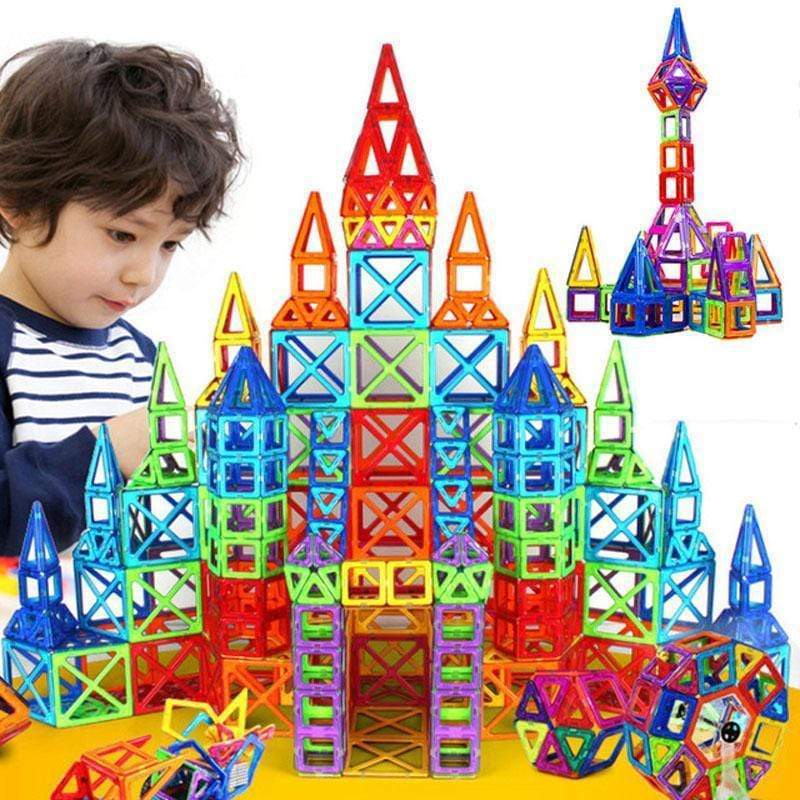 Magnetic Building Blocks STEM Toy Set for Kids – Educational DIY Construction Bricks Gift