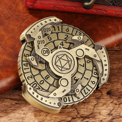Wind And Fire Wheel DND Dice Wheel Gift Box Set,