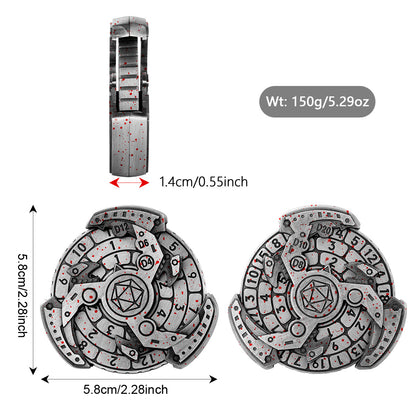 Wind And Fire Wheel DND Dice Wheel Gift Box Set,