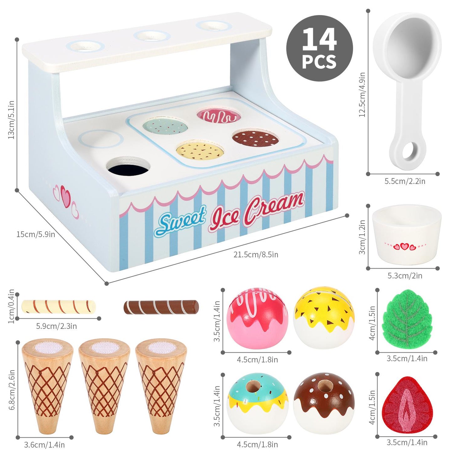 SOKA Mini Ice Cream Shop - Whimsical Scoops & Cozy Delights (0000477)