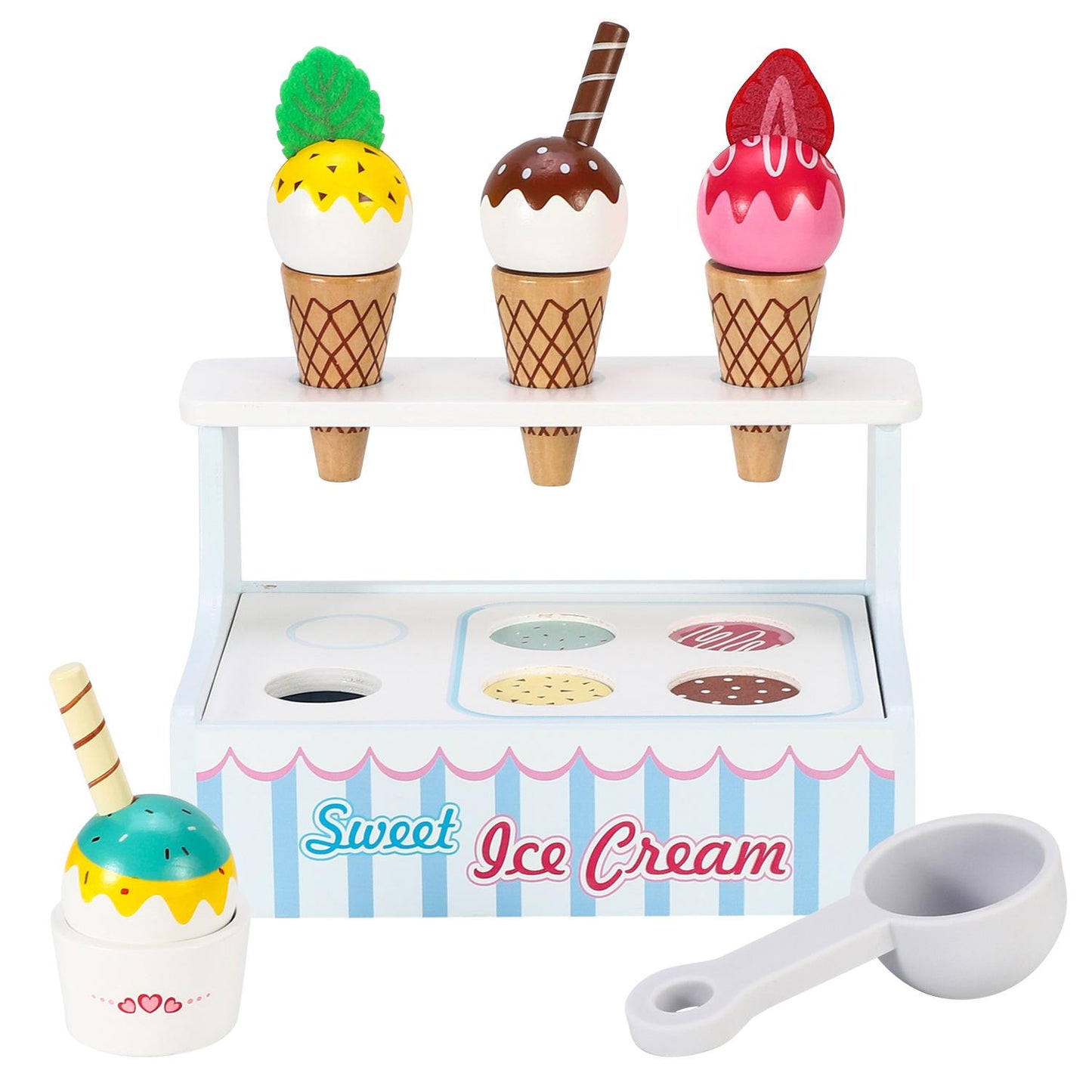 SOKA Mini Ice Cream Shop - Whimsical Scoops & Cozy Delights (0000477)