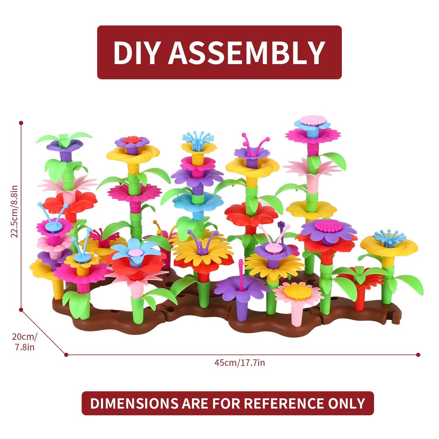 SOKA Flower Garden Building Set 0000437 - Create Blooming Creations