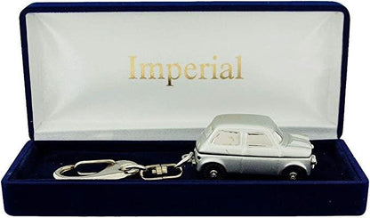 Imperial Mini Car Keychain Clock - Silver, IMP732 (Unboxed, Needs Battery)