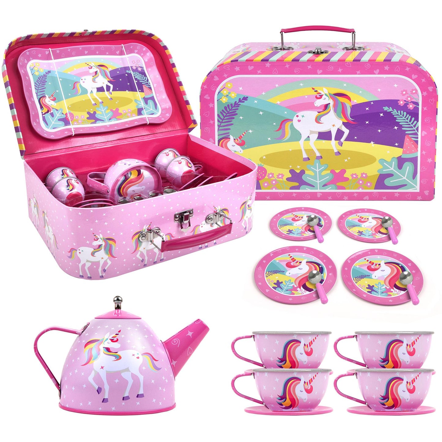 SOKA Unicorn Tea Set - Whimsical Porcelain Tea Service