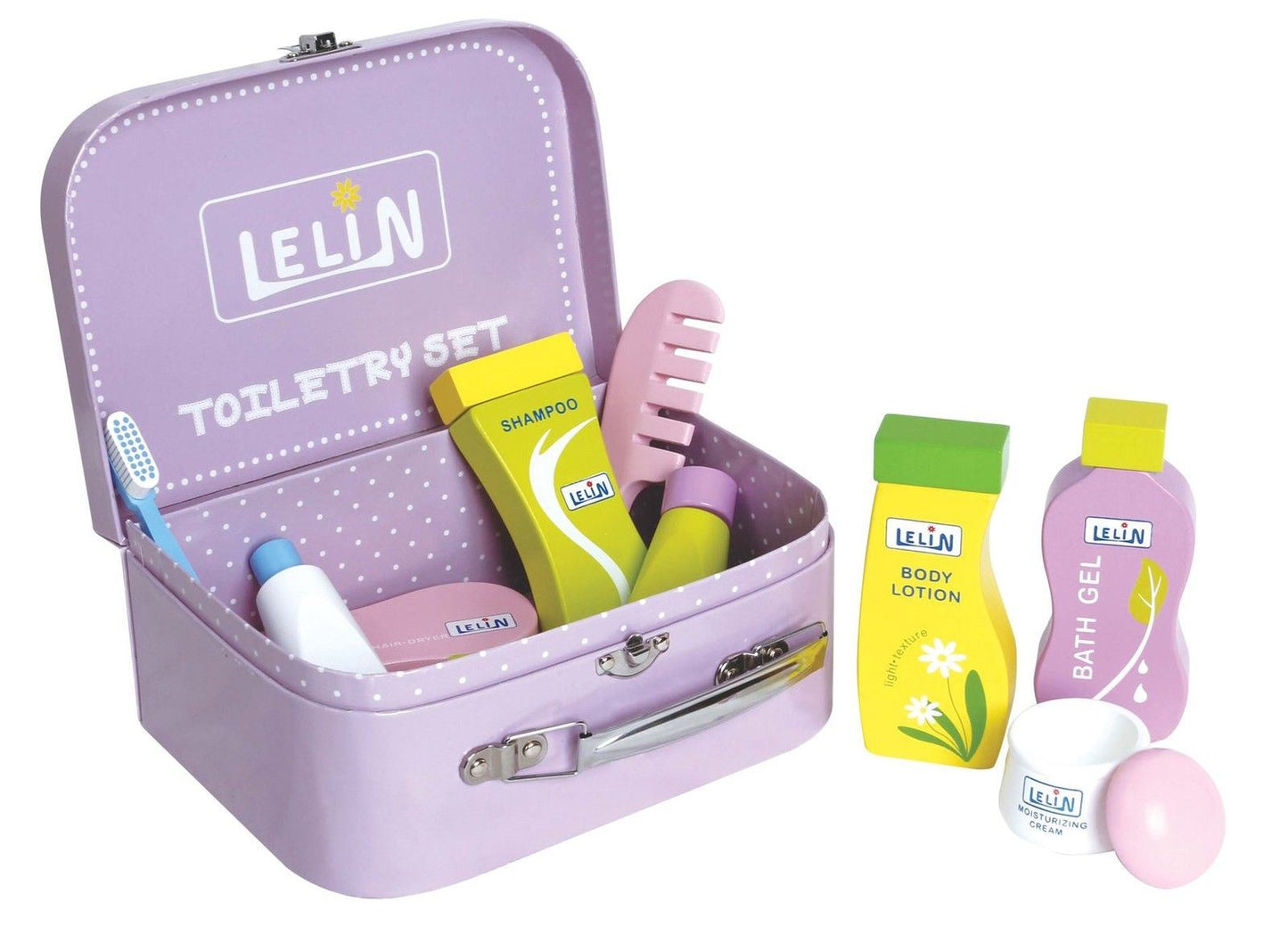 Lelin 9-Piece Toiletry Set - L50036 (DNB)