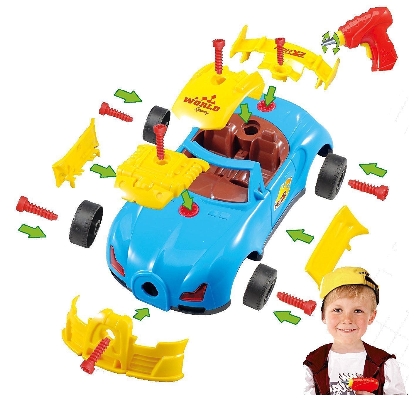 SOKA Take-Apart Car Kit 0007619 - STEM Building Toy for Kids