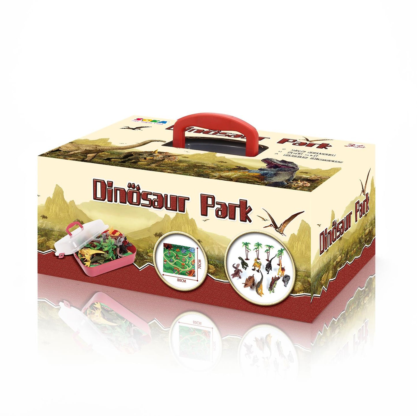 SOKA Dinosaur Playset 0000129 - Interactive Jurassic Fun for Kids
