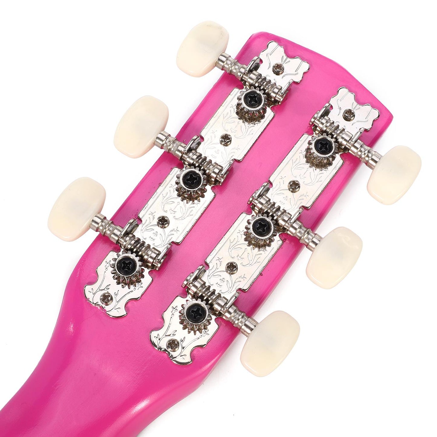 SOKA Wooden Pink Striped Guitar Toy for Pretend Play & Early Development