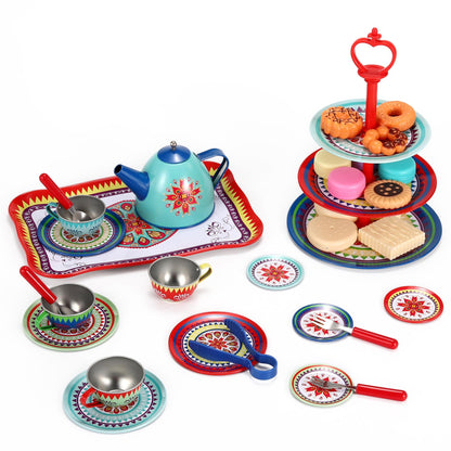 SOKA Afternoon Party Tea Set - Elegant 4-Piece, Code 0009874