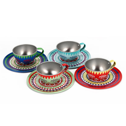 SOKA Afternoon Party Tea Set - Elegant 4-Piece, Code 0009874