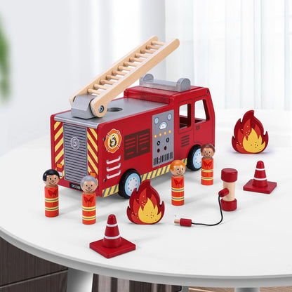 SOKA Fire Engine 1010115 - Realistic Rescue Fire Truck