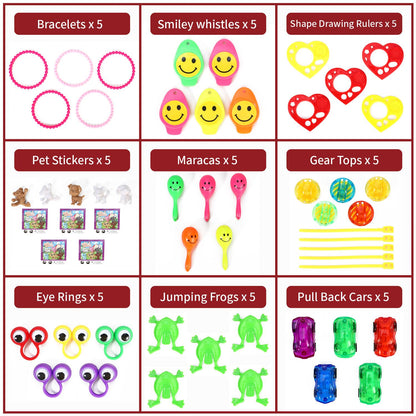 SOKA 120-Piece Party Bag Set - 0009349, Ultimate Party Favors