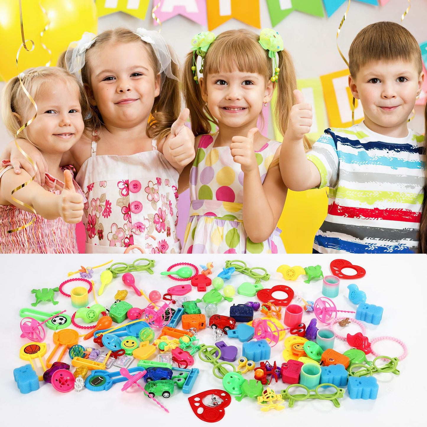 SOKA 120-Piece Party Bag Set - 0009349, Ultimate Party Favors