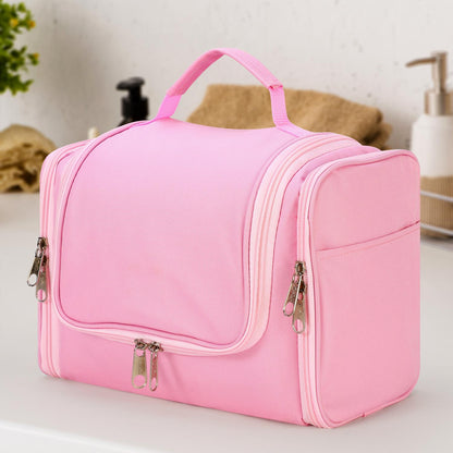 Vinsani Pink Toiletry Bag - Compact Travel Organizer 1010186