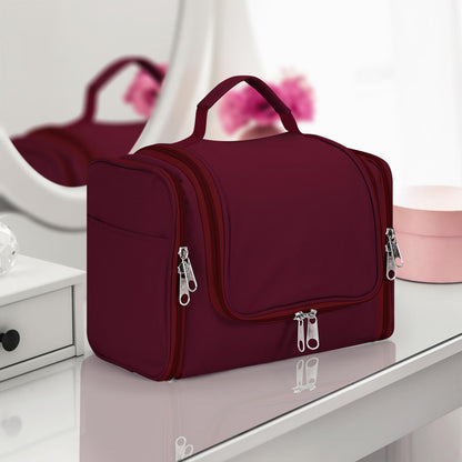 VINSANI Purple Toiletry Bag - Travel Cosmetic Case 1010187