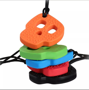 Skull Sensory Silicone Chew Necklace