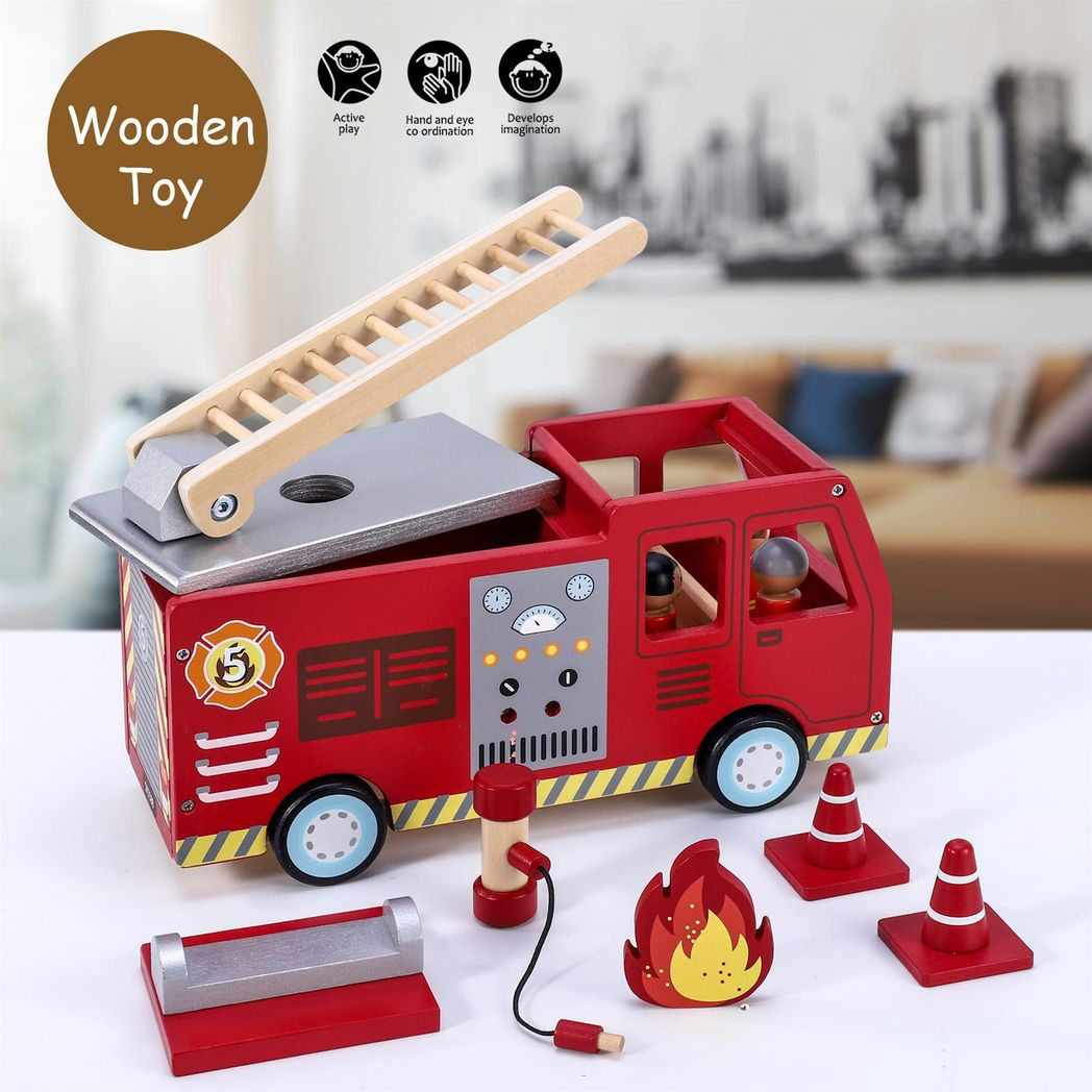 SOKA Fire Engine 1010115 - Realistic Rescue Fire Truck