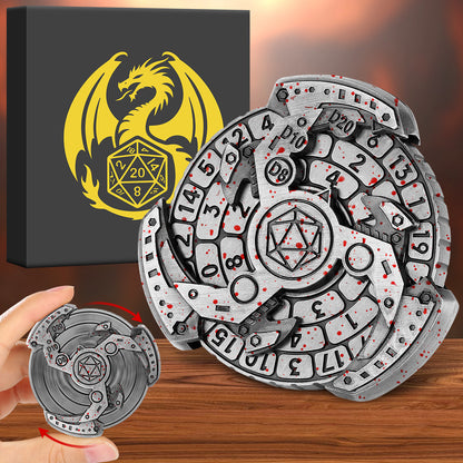 Wind And Fire Wheel DND Dice Wheel Gift Box Set,
