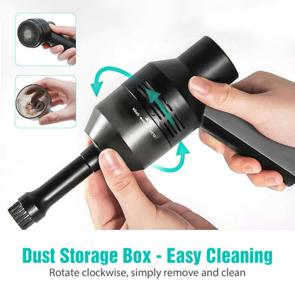Rechargeable with Cleaning Gel Auto For Car Laptop PC Piano Pet Dust