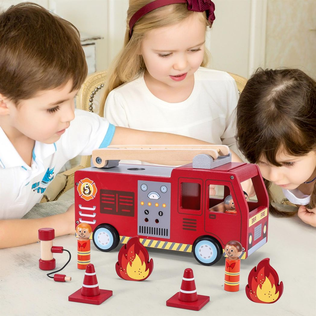 SOKA Fire Engine 1010115 - Realistic Rescue Fire Truck