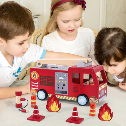 SOKA Fire Engine 1010115 - Realistic Rescue Fire Truck