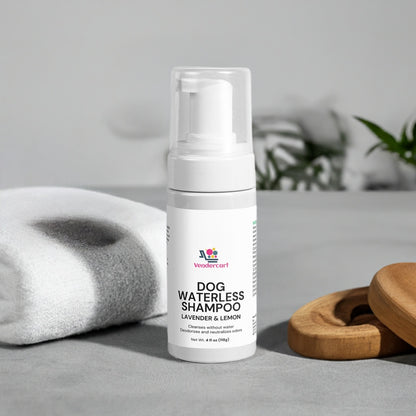 Dog Waterless Shampoo – Rinse-Free Grooming Spray for a Fresh Coat