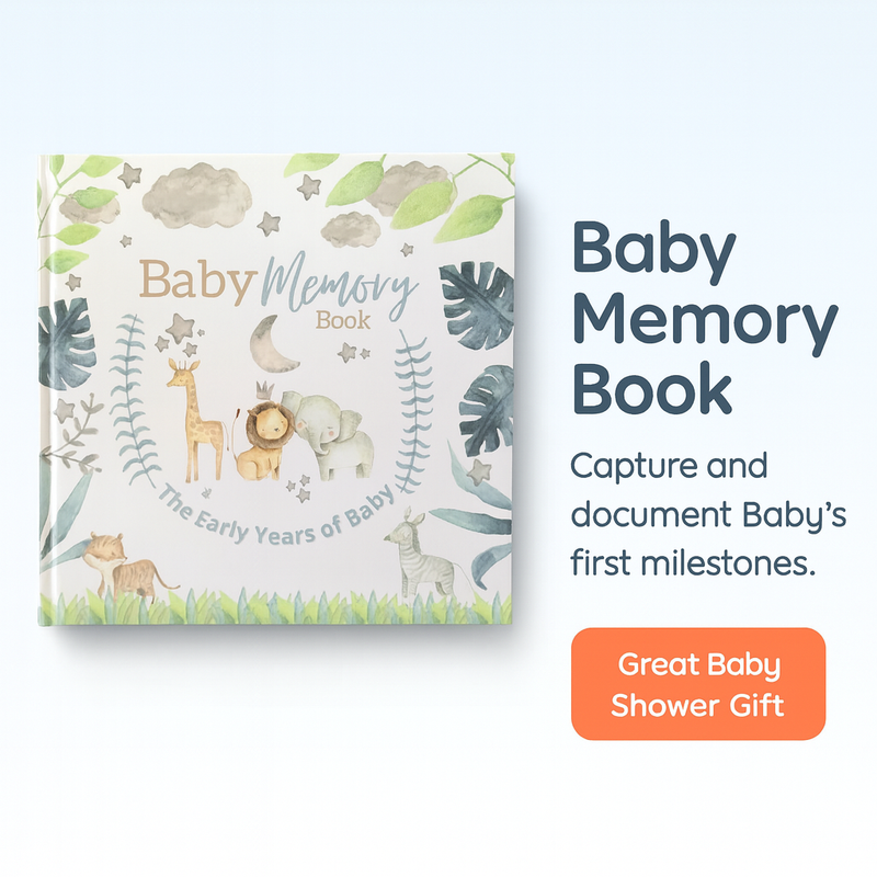 Baby Memory Book - Baby's First Year Milestones