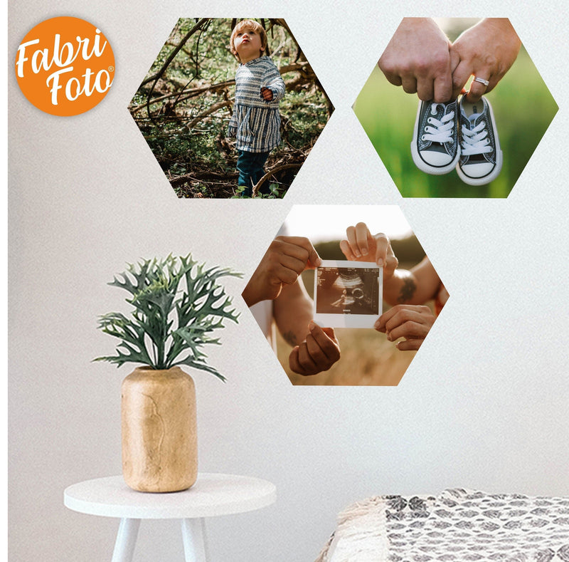 Gift For Mum, Personalised Fabric Photo Wall Stickers