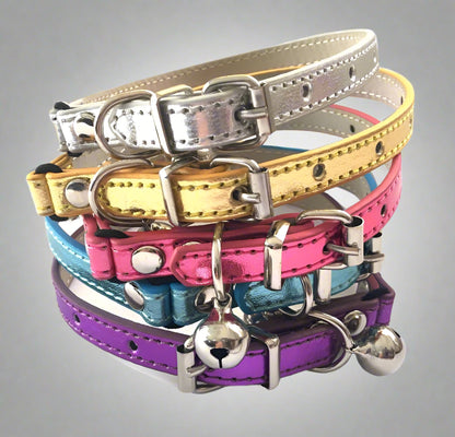 Metallic Safety Cat Collars