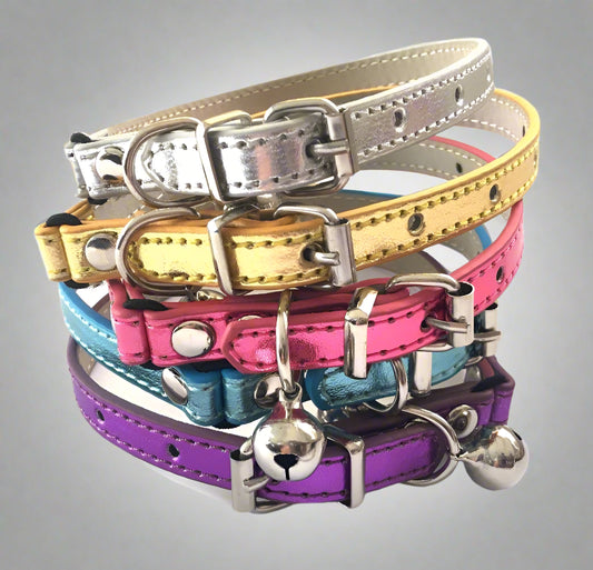 Metallic Safety Cat Collars
